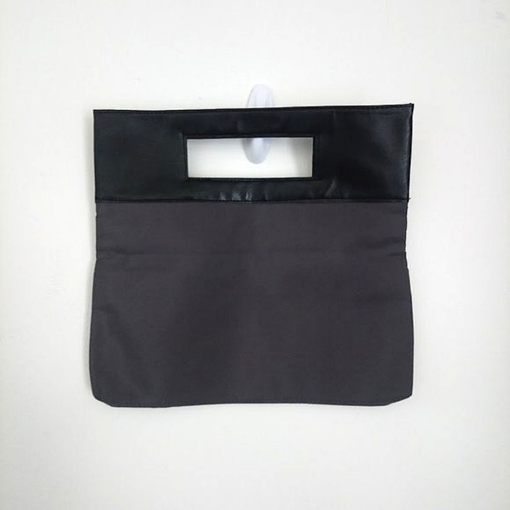 Gray & Blue 2-Sided Geometric Rectangular Bold To… - image 2